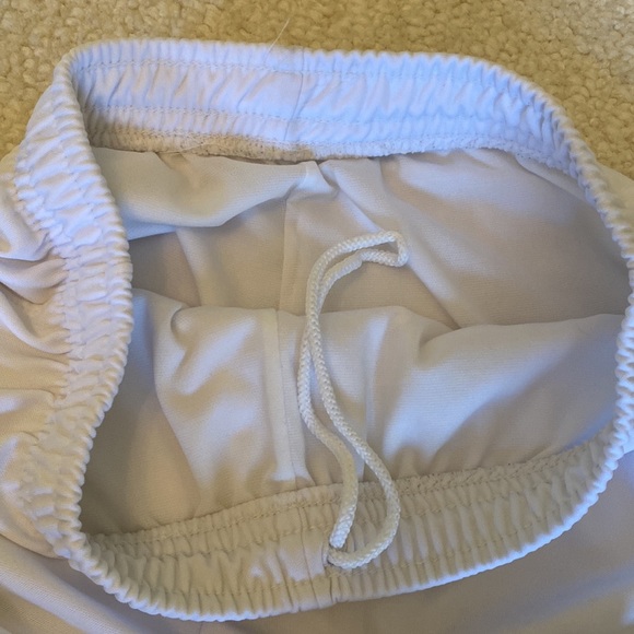 Mens High Five White Moisture Wicking Lightweight Soccer Sport Shorts drawstring - Picture 8 of 9